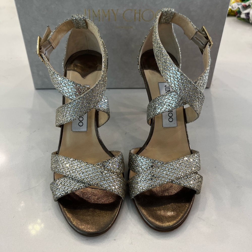 Jimmy Choo strap heels